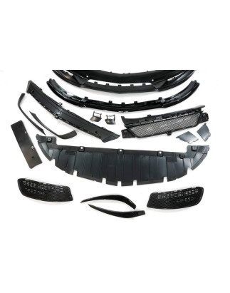 Paraurti Anteriore Mercedes W176 2012-2015 A45 Look AMG Sensori (Cod. E-TCM01561)
