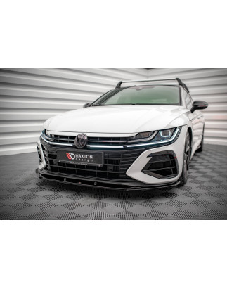 SPLITTER ANTERIORE V.1 Volkswagen Arteon R berlina / Shooting Brake Mk1 Facelift (Cod. M-VW-AR-1F-R-