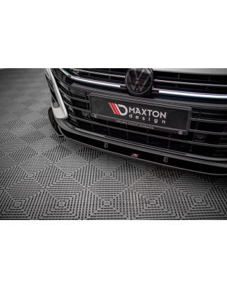 SPLITTER ANTERIORE V.1 Volkswagen Arteon R berlina / Shooting Brake Mk1 Facelift (Cod. M-VW-AR-1F-R-