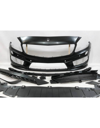 Paraurti Anteriore Mercedes W176 2012-2015 A45 Look AMG Sensori (Cod. E-TCM01561)
