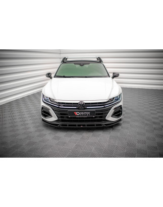 SPLITTER ANTERIORE V.2 Volkswagen Arteon R berlina / Shooting Brake Mk1 Facelift (Cod. M-VW-AR-1F-R-