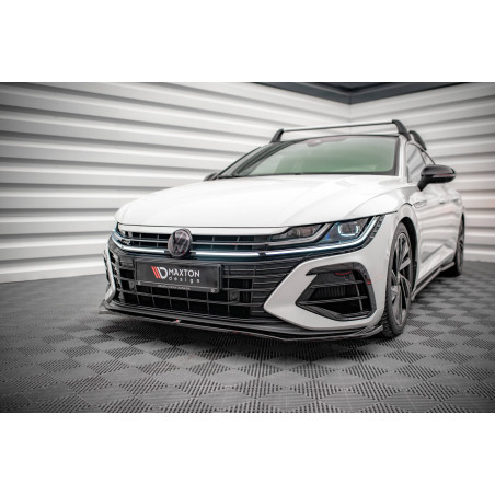 SPLITTER ANTERIORE V.3 Volkswagen Arteon R berlina / Shooting Brake Mk1 Facelift (Cod. M-VW-AR-1F-R-