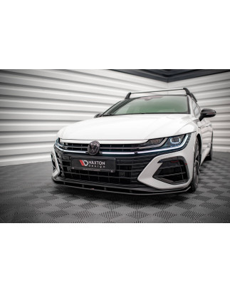 SPLITTER ANTERIORE street pro Volkswagen Arteon R berlina / Shooting Brake Mk1 Faceift (Cod. M-VWAR1