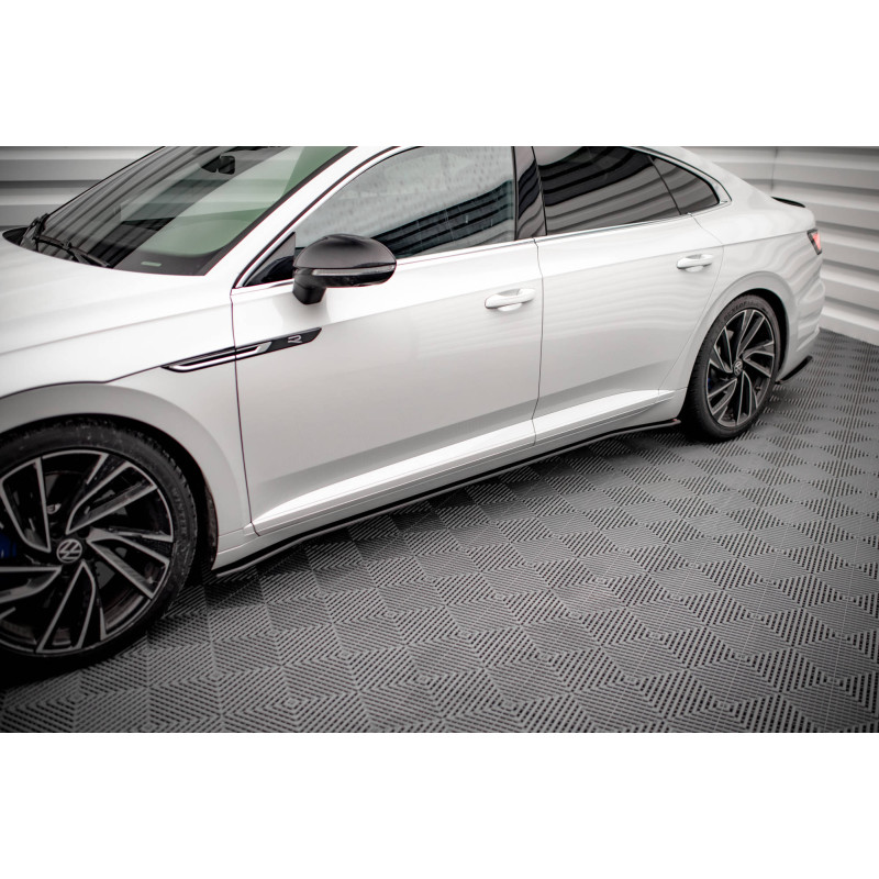 Diffusori minigonne V.2 Volkswagen Arteon R / R-Line Mk1 Facelift (Cod. M-VWAR1FRCNC-SD1B)
