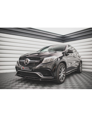 SPLITTER ANTERIORE V.1 Mercedes-Benz GLE Coupe / SUV 63 AMG C292 / W166 (Cod. M-ME-GLE-C292-AMG-FD1G