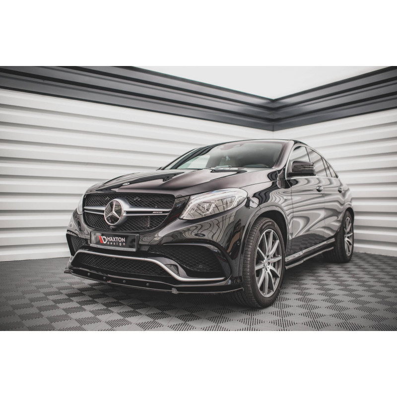 SPLITTER ANTERIORE V.1 Mercedes-Benz GLE Coupe / SUV 63 AMG C292 / W166 (Cod. M-ME-GLE-C292-AMG-FD1G