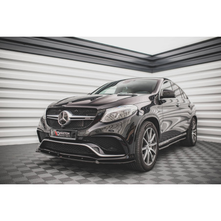 SPLITTER ANTERIORE V.1 Mercedes-Benz GLE Coupe / SUV 63 AMG C292 / W166 (Cod. M-ME-GLE-C292-AMG-FD1G