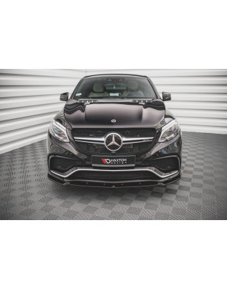 SPLITTER ANTERIORE V.1 Mercedes-Benz GLE Coupe / SUV 63 AMG C292 / W166 (Cod. M-ME-GLE-C292-AMG-FD1G