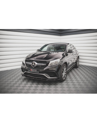 SPLITTER ANTERIORE V.2 Mercedes-Benz GLE Coupe / SUV 63 AMG C292 / W166 (Cod. M-ME-GLE-C292-AMG-FD2G