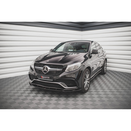 SPLITTER ANTERIORE V.2 Mercedes-Benz GLE Coupe / SUV 63 AMG C292 / W166 (Cod. M-ME-GLE-C292-AMG-FD2G