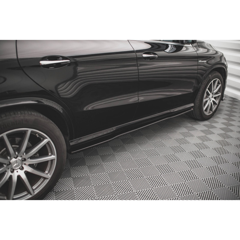 Diffusori minigonne Mercedes-Benz GLE Coupe 63AMG C292 (Cod. M-ME-GLE-C292-AMG-SD1G)