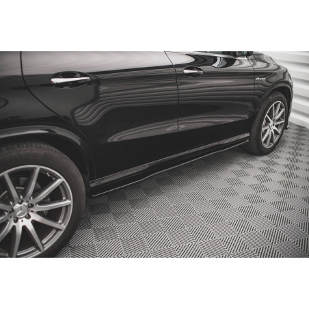 Diffusori minigonne Mercedes-Benz GLE Coupe 63AMG C292 (Cod. M-ME-GLE-C292-AMG-SD1G)