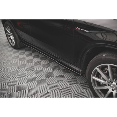 Diffusori minigonne Mercedes-Benz GLE Coupe 63AMG C292 (Cod. M-ME-GLE-C292-AMG-SD1G)