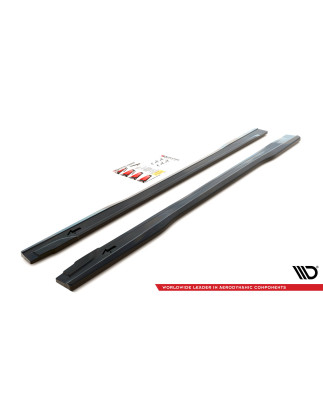 Diffusori minigonne Mercedes-Benz GLE Coupe 63AMG C292 (Cod. M-ME-GLE-C292-AMG-SD1G)