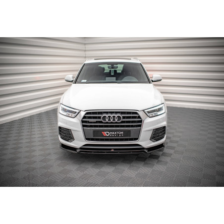 SPLITTER ANTERIORE V.2 Audi Q3 Sport 8U Facelift (Cod. M-AU-Q3-1F-SLINE-FD2G+FD2RG)