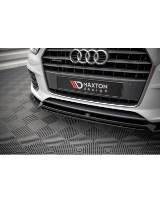 SPLITTER ANTERIORE V.2 Audi Q3 Sport 8U Facelift (Cod. M-AU-Q3-1F-SLINE-FD2G+FD2RG)