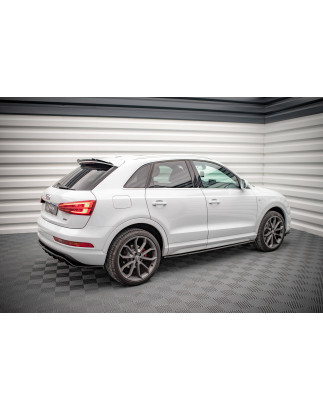 Diffusori minigonne Audi Q3 Sport 8U Facelift (Cod. M-AU-Q3-1F-SLINE-SD1G)