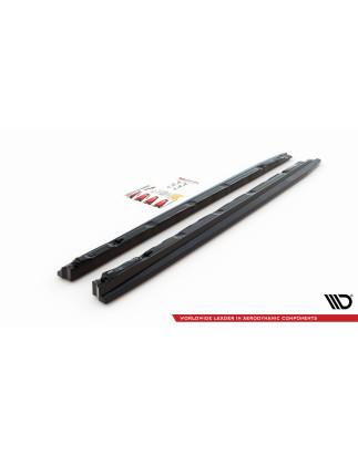 Diffusori minigonne Audi Q3 Sport 8U Facelift (Cod. M-AU-Q3-1F-SLINE-SD1G)