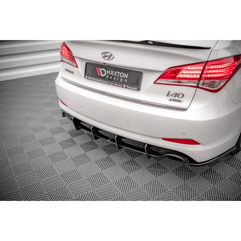 DIFFUSORE POSTERIORE street pro Hyundai I40 Mk1 (Cod. M-HYI401CNC-RS1B)