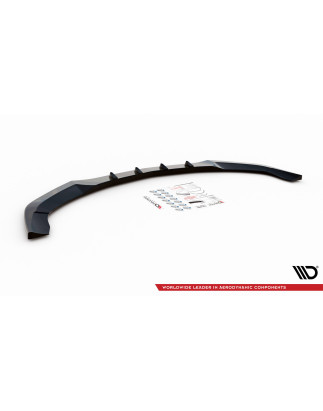 SPLITTER ANTERIORE V.1 Mercedes-Benz E AMG-Line berlina W212 Facelift (Cod. M-ME-E-212F-AMGLINE-FD1G