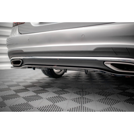 Splitter posteriore (con barre verticali) Mercedes-Benz E AMG-Line berlina W212 Facelift (Cod. M-ME-