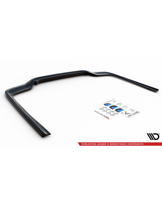 Splitter posteriore (con barre verticali) Mercedes-Benz E AMG-Line berlina W212 Facelift (Cod. M-ME-