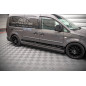 Diffusori minigonne Volkswagen Caddy Long Mk3 Facelift (Cod. M-VW-CA-3F-L-SD1G)