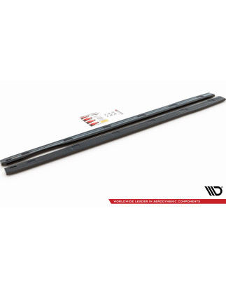 Diffusori minigonne Volkswagen Caddy Long Mk3 Facelift (Cod. M-VW-CA-3F-L-SD1G)
