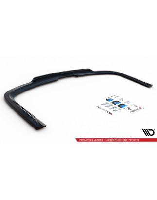 Splitter posteriore for Volkswagen Caddy Long Mk3 Facelift (Cod. M-VW-CA-3F-RD1G)