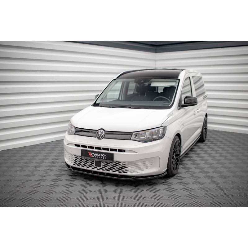 SPLITTER ANTERIORE V.1 Volkswagen Caddy Mk5 (Cod. M-VW-CA-5-FD1G)