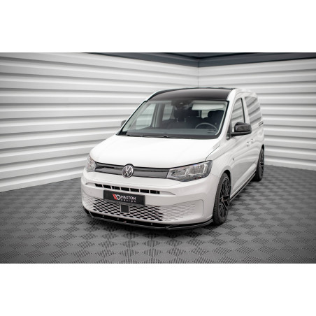 SPLITTER ANTERIORE V.1 Volkswagen Caddy Mk5 (Cod. M-VW-CA-5-FD1G)