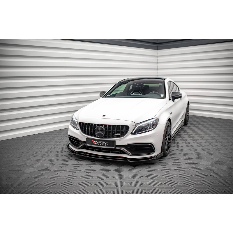 SPLITTER ANTERIORE V.2 Mercedes-AMG C63 Coupe AMG Aero Pack C205 Facelift (Cod. M-ME-C-205F-AMG-C-FD