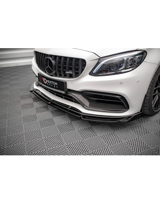 SPLITTER ANTERIORE V.2 Mercedes-AMG C63 Coupe AMG Aero Pack C205 Facelift (Cod. M-ME-C-205F-AMG-C-FD