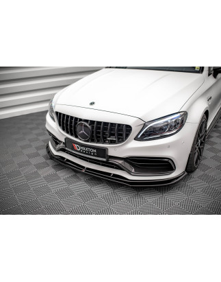 SPLITTER ANTERIORE V.3 Mercedes-AMG C63 AMG Aero Pack C205 Facelift (Cod. M-ME-C-205F-AMG-C-FD3G)