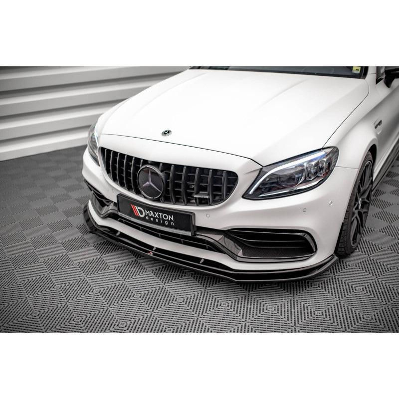 SPLITTER ANTERIORE V.3 Mercedes-AMG C63 AMG Aero Pack C205 Facelift (Cod. M-ME-C-205F-AMG-C-FD3G)