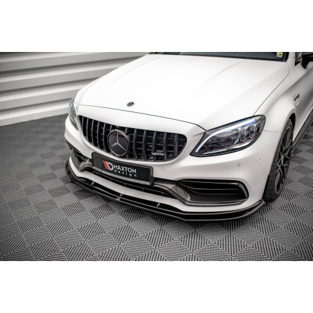 SPLITTER ANTERIORE V.3 Mercedes-AMG C63 AMG Aero Pack C205 Facelift (Cod. M-ME-C-205F-AMG-C-FD3G)