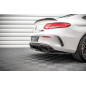 Splitter posteriore (con barre verticali) Mercedes-AMG C 63AMG Coupe AMG Aero Pack C205 Facelift (Co