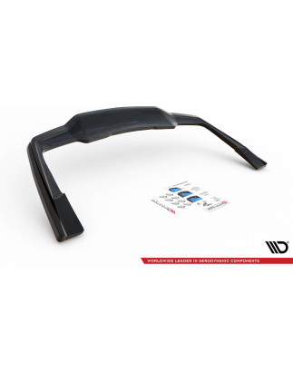 Splitter posteriore (con barre verticali) Mercedes-AMG C 63AMG Coupe AMG Aero Pack C205 Facelift (Co