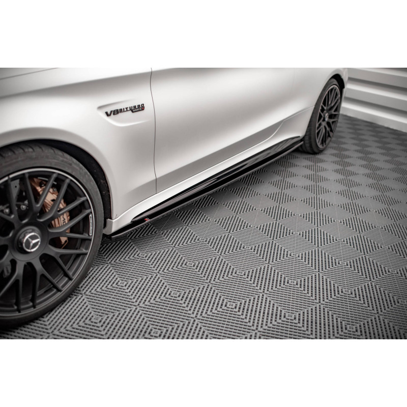 Diffusori minigonne V.1 Mercedes-AMG C 63AMG Coupe C205 Facelift (Cod. M-ME-C-205F-AMG-C-SD1G)