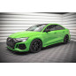 Diffusori minigonne street pro + Flaps Audi RS3 berlina 8Y (Cod. M-AURS38YSCNC-SD1B+SF1G)
