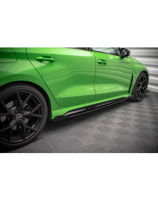 Diffusori minigonne street pro + Flaps Audi RS3 berlina 8Y (Cod. M-AURS38YSCNC-SD1B+SF1G)