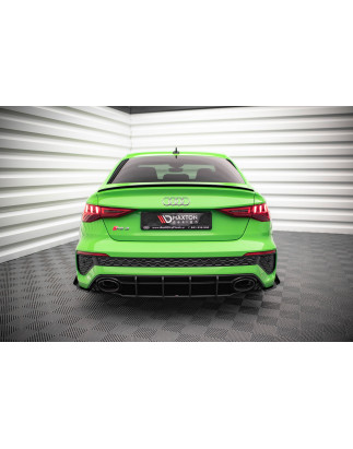 DIFFUSORE POSTERIORE street pro Audi RS3 berlina 8Y (Cod. M-AURS38YSCNC-RS1B)