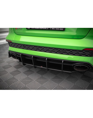 DIFFUSORE POSTERIORE street pro Audi RS3 berlina 8Y (Cod. M-AURS38YSCNC-RS1B)