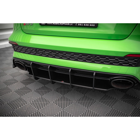 DIFFUSORE POSTERIORE street pro Audi RS3 berlina 8Y (Cod. M-AURS38YSCNC-RS1B)