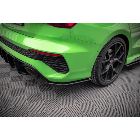 Splitters posteriori laterali Street Pro Audi RS3 berlina 8Y (Cod. M-AURS38YSCNC-RSD1B)