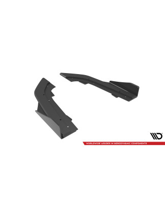 Splitters posteriori laterali Street Pro + Flaps Audi RS3 berlina 8Y (Cod. M-AURS38YSCNC-RSD1B+RSF1G