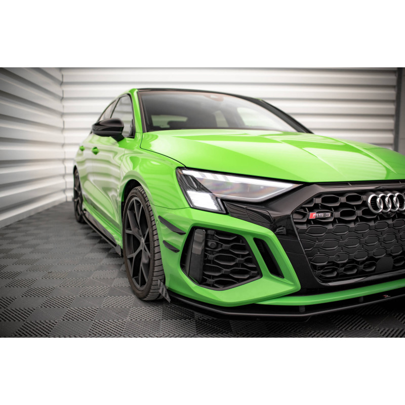 paraurti anteriore Wings (Canards) Audi RS3 8Y (Cod. M-AU-RS3-8Y-CAN1)