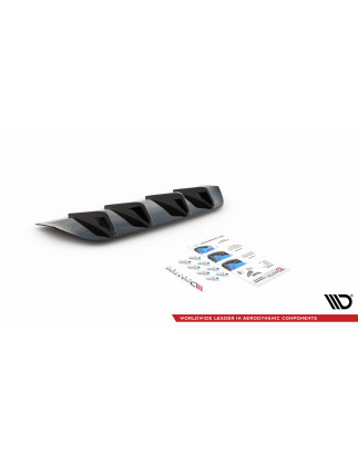 Sottoparaurti posteriore Mercedes-Benz GLC Coupe AMG-Line C253 Facelift (Cod. M-ME-GLC-C253F-AMGLINE