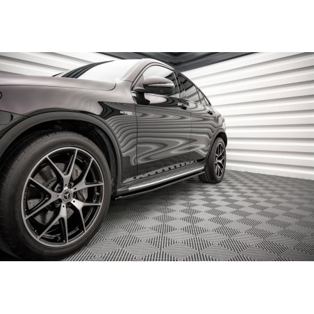 Diffusori minigonne V.1 Mercedes-Benz GLC Coupe AMG-Line C253 Facelift (Cod. M-ME-GLC-C253F-AMGLINE-