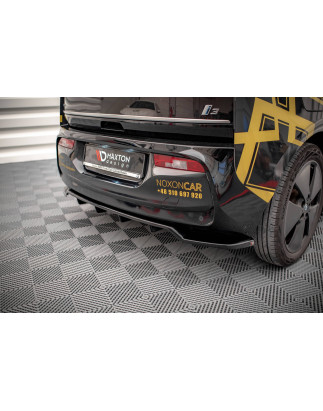 Splitter posteriore (con barre verticali) BMW i3 Mk1 Facelift (Cod. M-BM-I3-1-RD1G+RD2G)